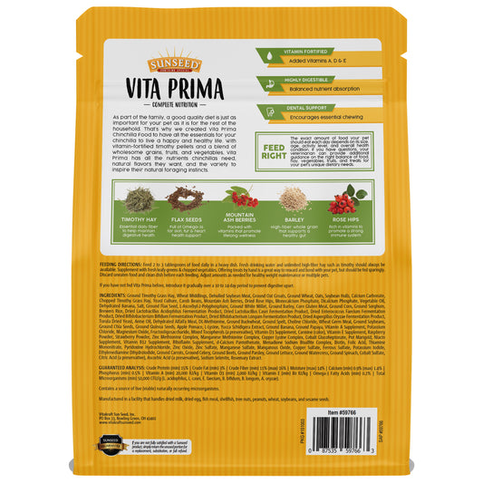 VITAKRAFT Prima -Chinchilla | 3lb