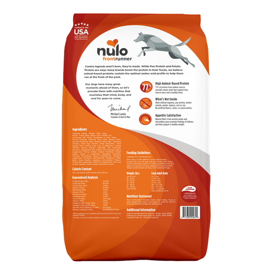 NULO Front Runner Pavo/Trucha/Espelta para Adultos | 10.4 kg