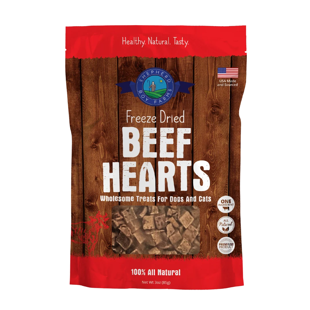 SHEPHERD BOY Corazones de res | 8 oz