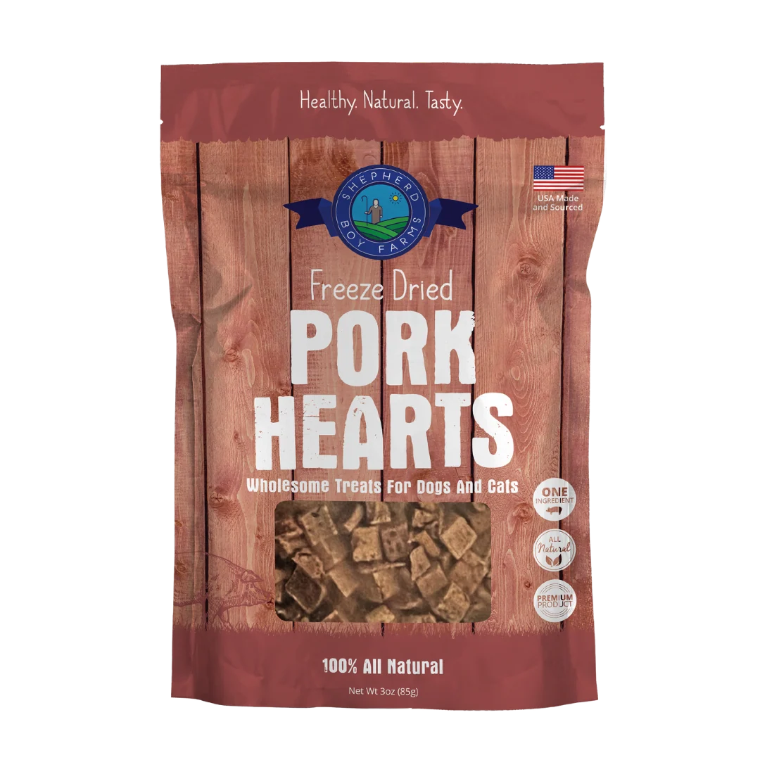 SHEPHERD BOY Corazones de cerdo | 85 g