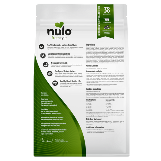 NULO Freestyle Senior Grain-Free Trout Sweet Potato | 4.5lb