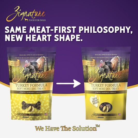 ZIGNATURE Premio blando y húmedo para perros Pavo | 113 g