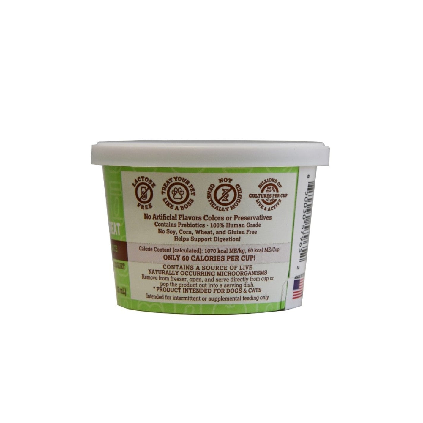 BOSS NATION Yogurt - Mantequilla de maní y puré de manzana | 3.5oz
