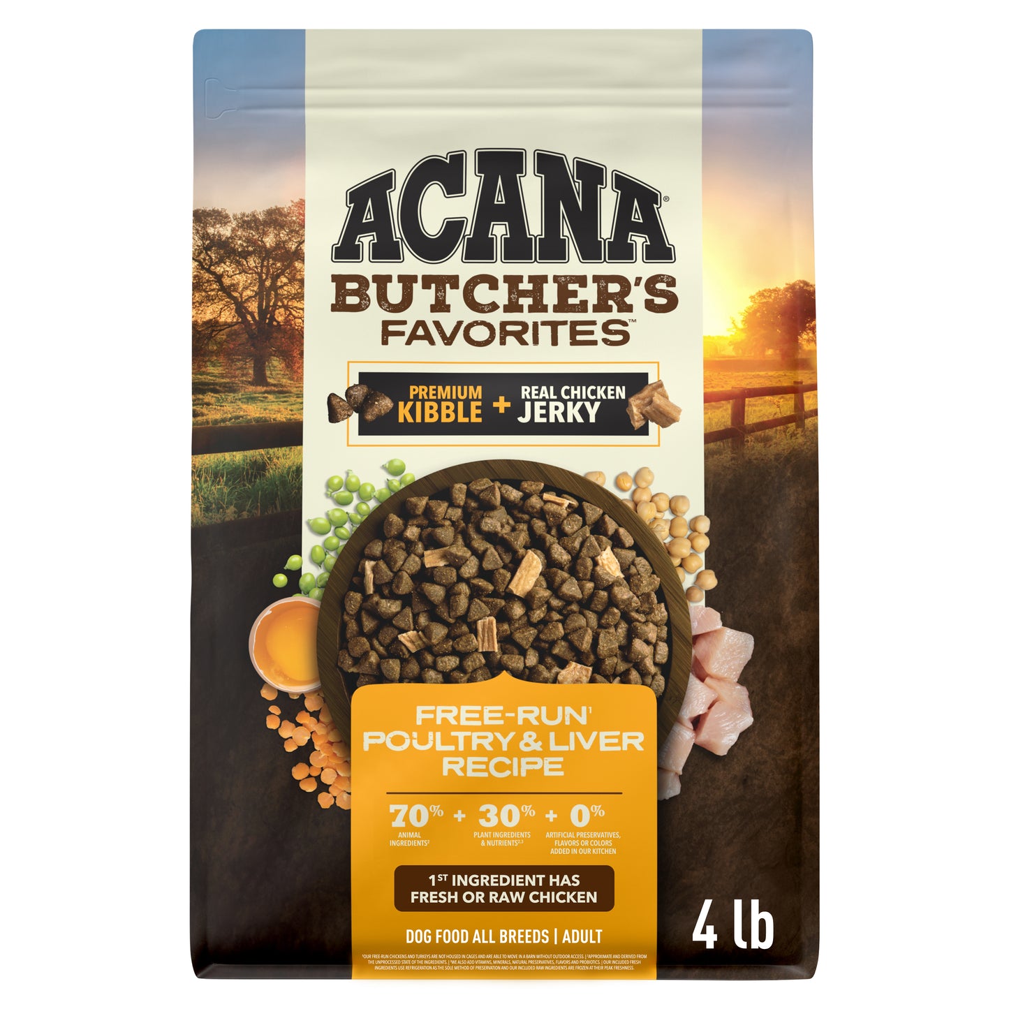 ACANA Butcher's Favorite Aves de Corral y Hígado de Campo | 4 lb