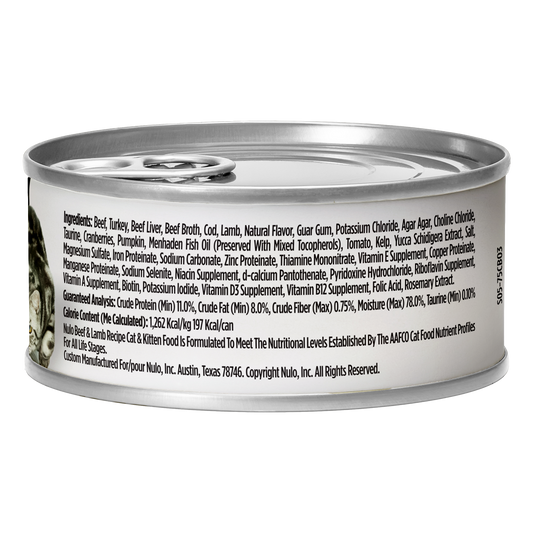 NULO Freestyle Cat Beef Lamb Pate | 5.5oz