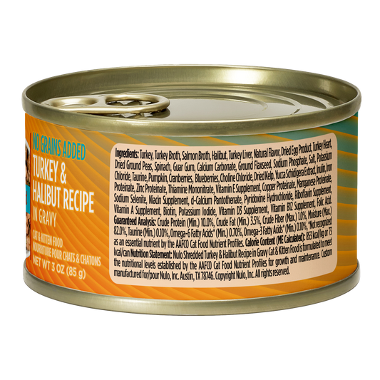 NULO Freestyle Cat Shredded Turkey Halibut | 3oz