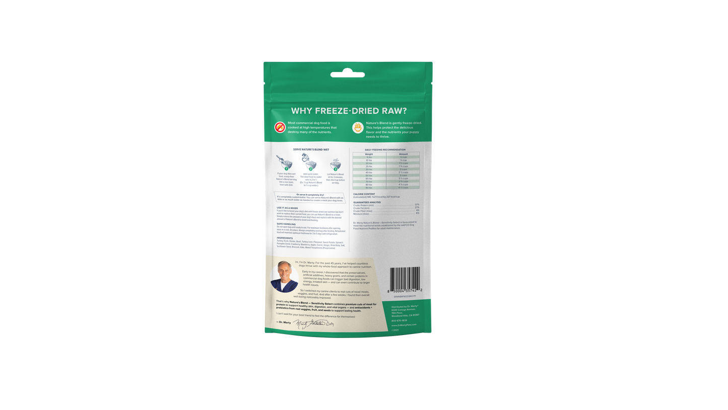 DR. MARTY Nature's Blend Sensitivity Select | 170 g