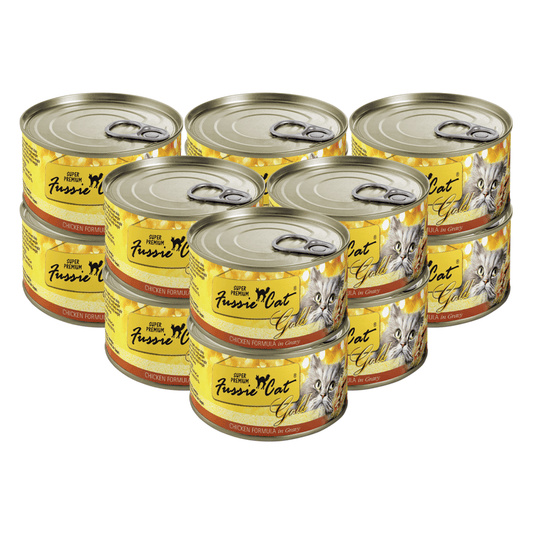 FUSSIE CAT Chicken w/Gravy - Cat Can | 5.5oz