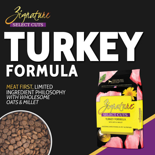ZIGNATURE Alimento para Perros Select Cuts Pavo | 11.3 kg