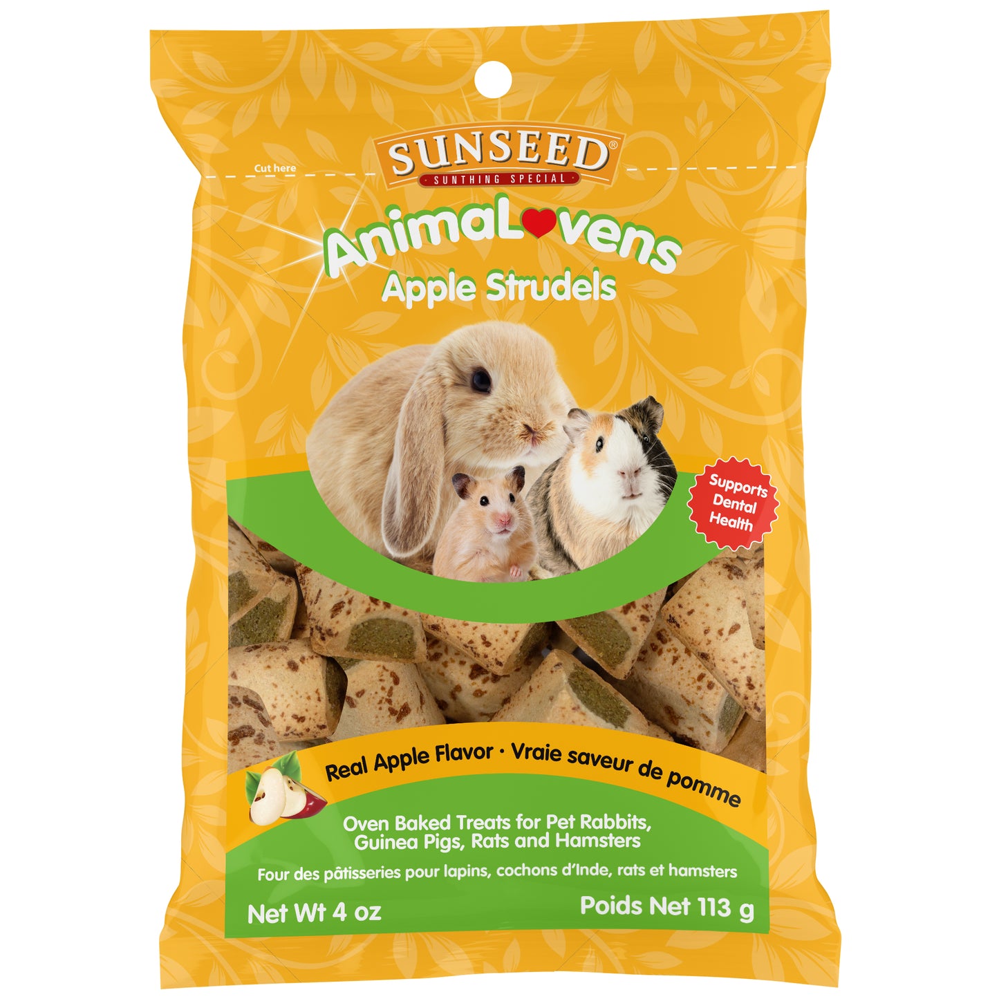 VITAKRAFT Animalovens - Strudel de Manzana | 4oz