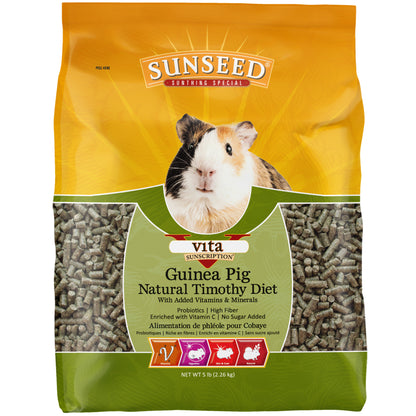 VITAKRAFT Sunscription Timothy - Conejillo de Indias | 5 lb