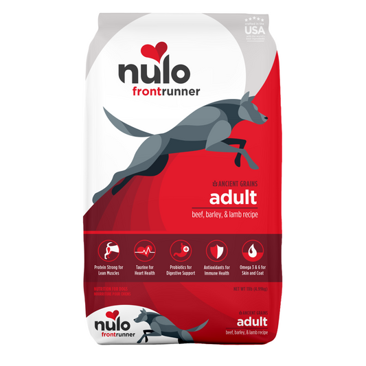 NULO Front Runner Adulto Res/Cebada/Cordero | 11lb