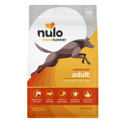 NULO Front Runner Adult Pollo/Avena/Pavo | 1,36 kg