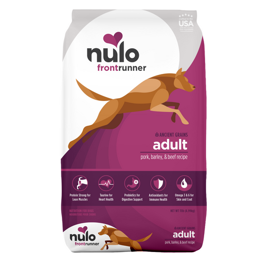 NULO Front Runner Adulto Cerdo/Cebada/Res | 11 lb