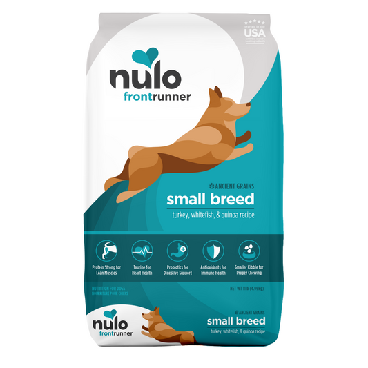 NULO Front Runner Raza Pequeña Pavo/Pescado Blanco/Quinoa | 11lb