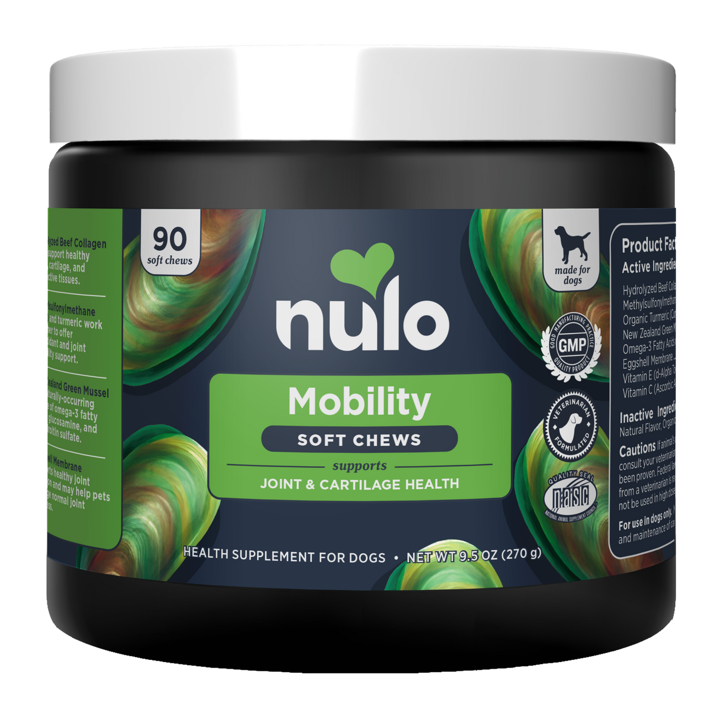 NULO Mobility masticables blandos | 9.5 oz