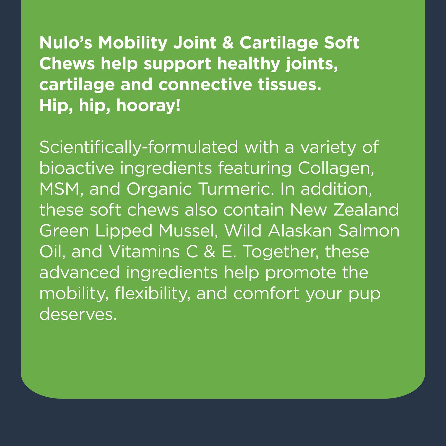 NULO Mobility masticables blandos | 9.5 oz