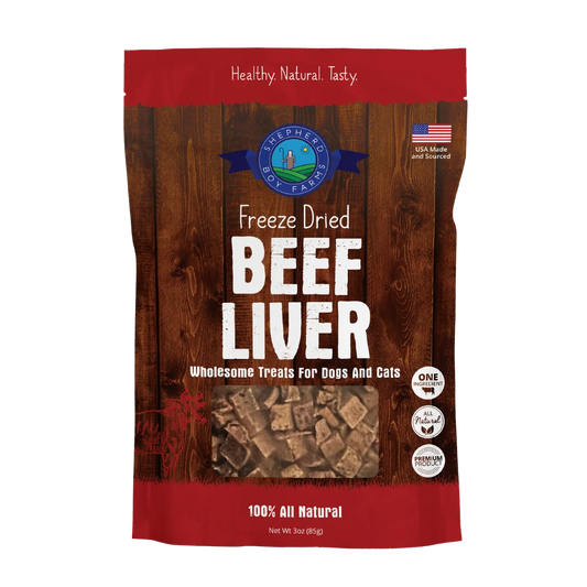 SHEPHERD BOY Beef Liver | 8oz