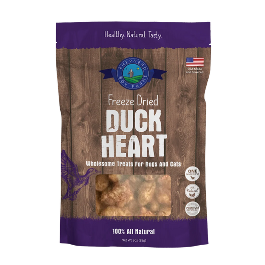 SHEPHERD BOY Duck Heart | 3oz
