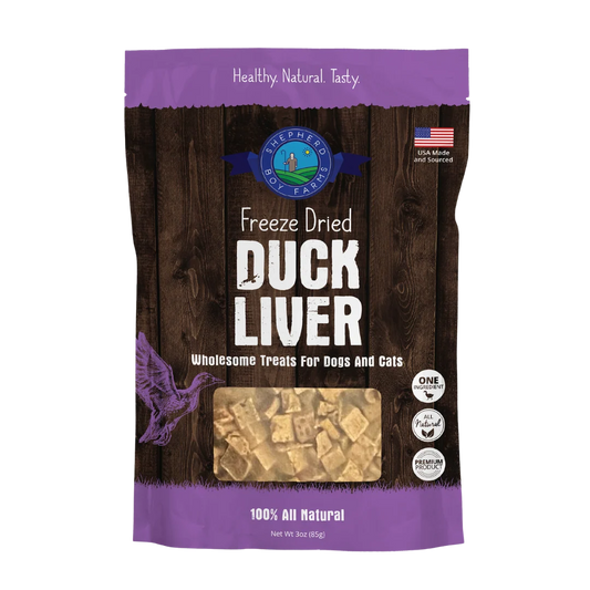 SHEPHERD BOY Duck Liver | 3oz