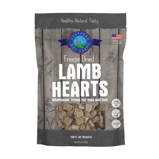 SHEPHERD BOY Lamb Hearts | 3oz