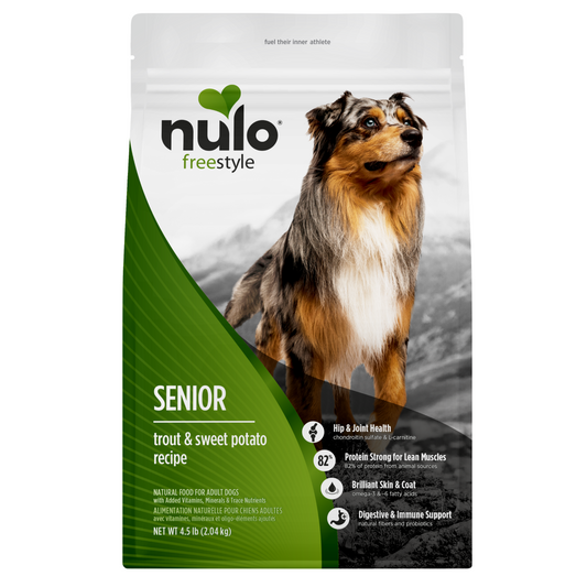 NULO Freestyle Senior Grain-Free Trout Sweet Potato | 4.5lb