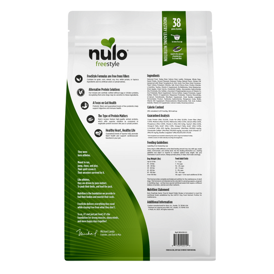 NULO Freestyle Senior Grain-Free Trout Sweet Potato | 24lb