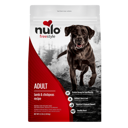 NULO Freestyle Adulto sin Granos Cordero Garbanzo | 4.5lb