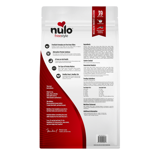 NULO Freestyle Adult Grain-Free Lamb Chickpea | 11lb