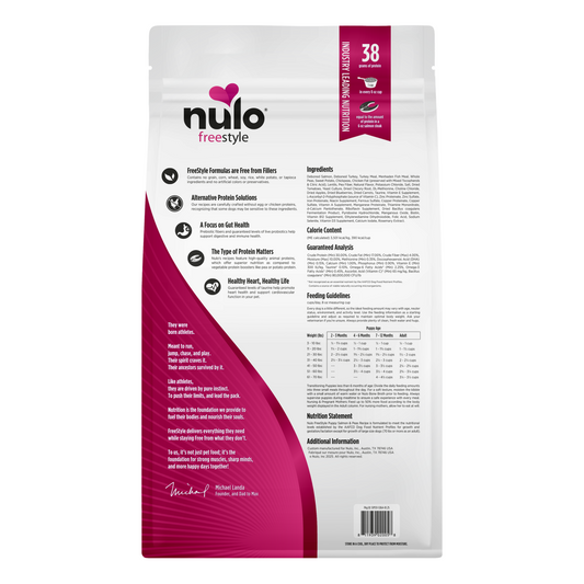 NULO Freestyle Puppy Grain-Free Salmon Peas | 11lb