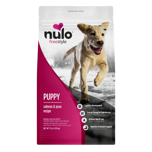 NULO Freestyle Puppy Grain-Free Salmon Peas | 11lb