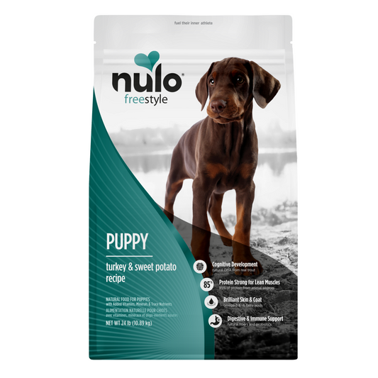 NULO Freestyle Puppy Grain-Free Turkey Sweet Potato | 24 lb