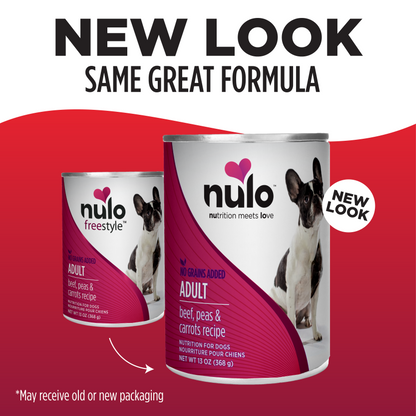 NULO Freestyle Sin Granos Res Chícharos Zanahorias | 13oz