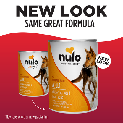 NULO Freestyle Pollo Zanahoria Guisantes | 13oz