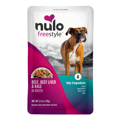 Caldo NULO Freestyle Res/Hígado de res/Col rizada | 2.8oz
