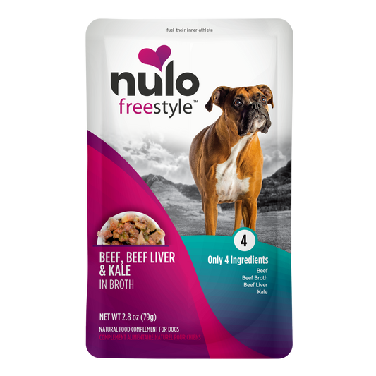NULO Freestyle Broth Beef/Beef Liver/Kale | 2.8oz