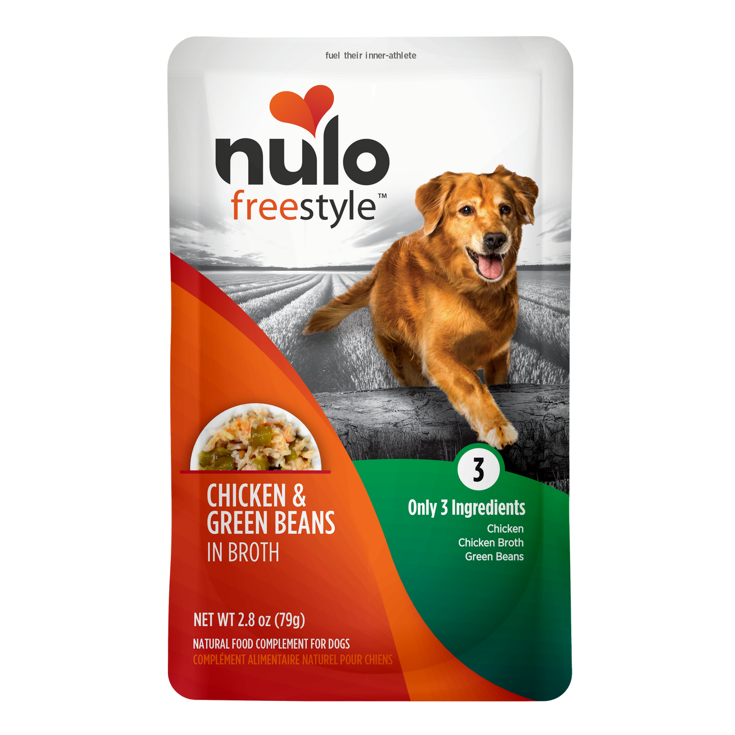 NULO Caldo Estilo Libre Pollo/Judías Verdes | 2.8oz