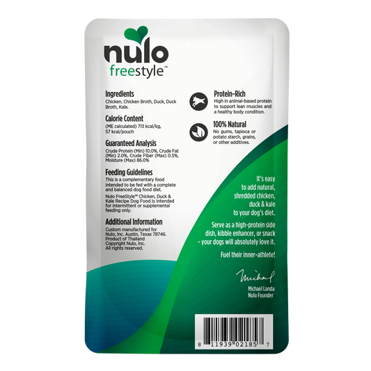 NULO Freestyle Broth Chicken/Duck/Kale | 2.8oz