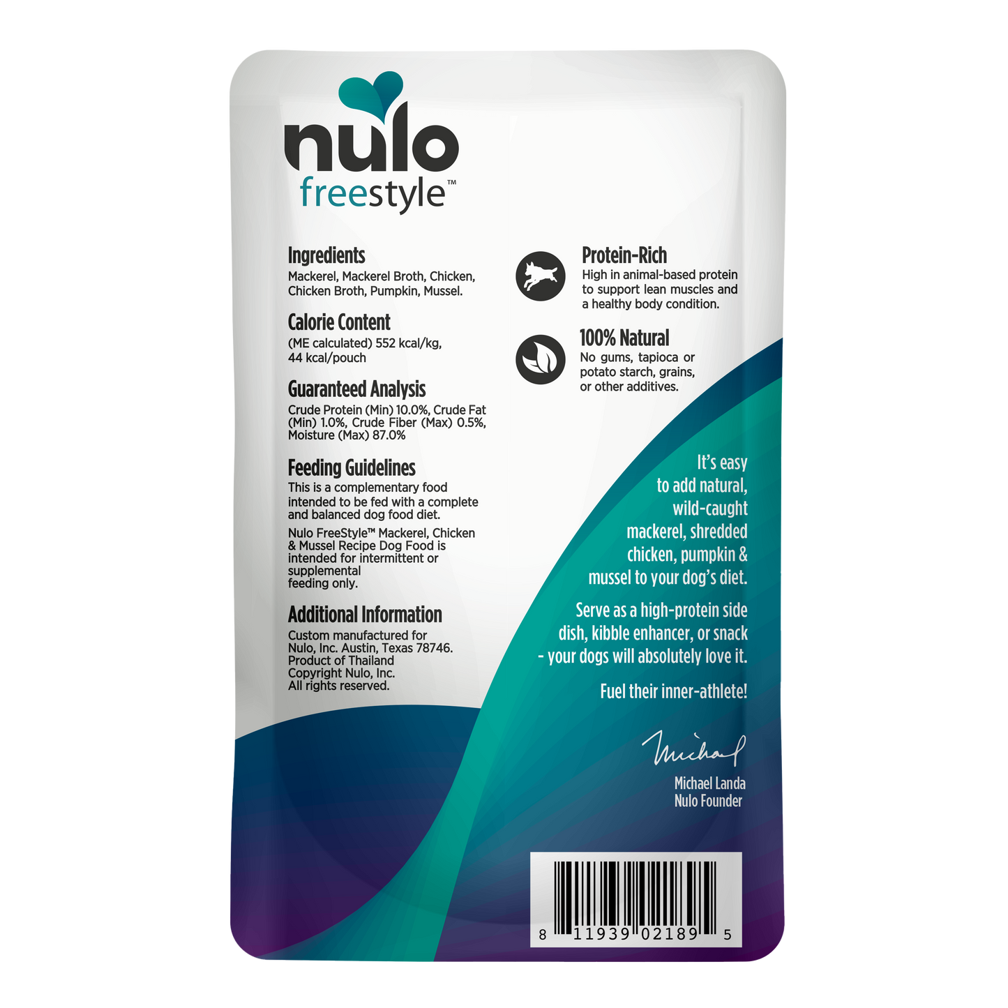 NULO Caldo Freestyle Caballa/Pollo/Mejillón | 2.8oz