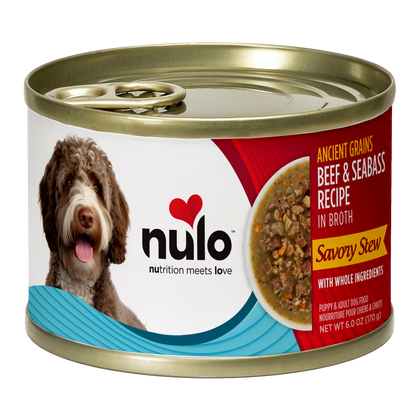 NULO Guiso salado de ternera y lubina | 6 oz