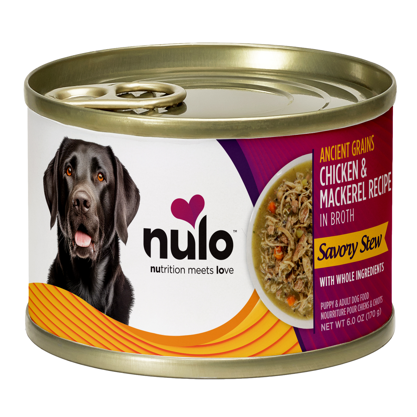 NULO Estofado Salado de Pollo y Caballa | 6oz
