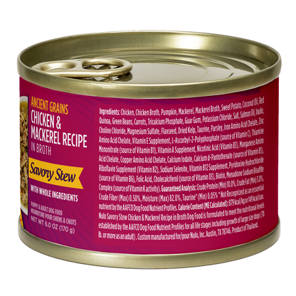 NULO Estofado Salado de Pollo y Caballa | 6oz