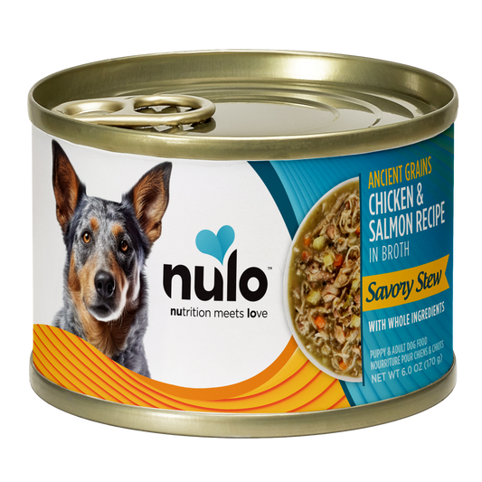 NULO Savory Stew Chicken Salmon | 6oz
