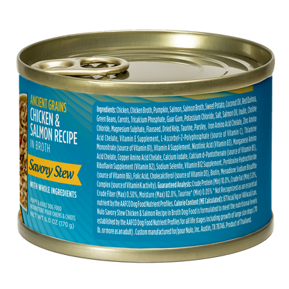 NULO Estofado Salado Pollo Salmón | 6oz