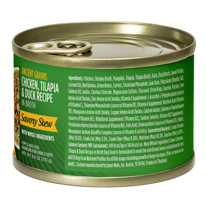 NULO Estofado Salado Pollo Tilapia Pato | 6oz