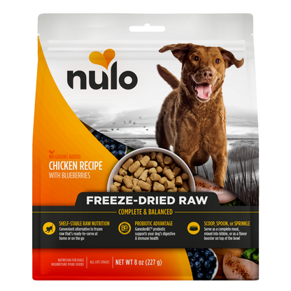 NULO Pollo/Arándano Crudo Liofilizado | 8 oz