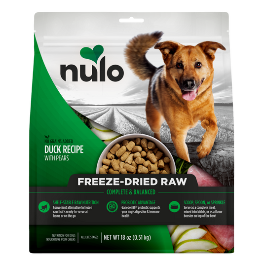 NULO Freeze-Dried Raw Duck/Pear | 18oz