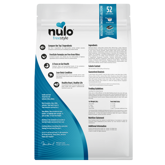 NULO Freestyle Adult Trim Grain-Free Salmon | 5lb