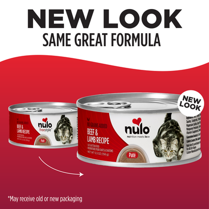 NULO Paté de res y cordero Freestyle para gatos | 5.5oz