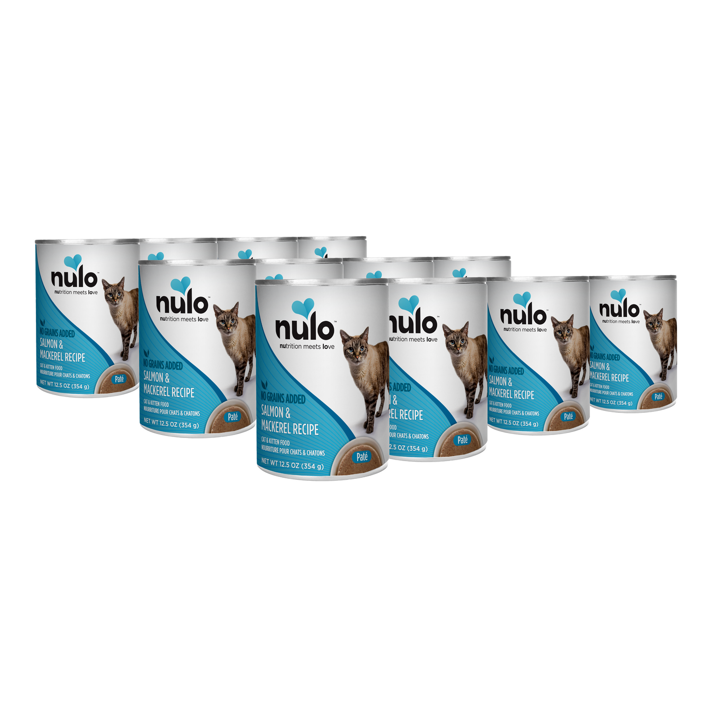 NULO Freestyle Paté de Salmón y Caballa Sin Cereales para Gatos | 12.5oz